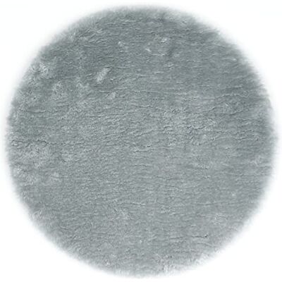 andiamo Lambskin Coussin de siège rond en polyester Gris clair 40 cm andiamo Lambskin Coussin de siège rond en polyester Gris clair 40 cm