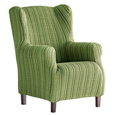 Housse de chaise élastique Martina Home - Vert 33x42x8 cm Housse de chaise élastique Martina Home - Vert 33x42x8 cm