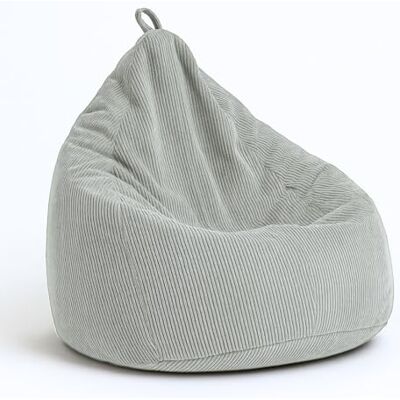 chilly pilley ® pouf en velours côtelé avec rembourrage EPS coussin d'assise, coussin de jeu, plusieurs couleurs, 65x85 gris clair chilly pilley ® pouf en velours côtelé avec rembourrage EPS coussin d'assise, coussin de jeu, plusieurs couleurs, 65x85 gris clair