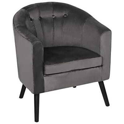 MAYMA Fauteuil Crapaud en Tissu de Lin, Scandinave de Salon Avec Accoudoirs et Dossier, Petit Canapé Rembourrée Épaisse, 1 Personne MAYMA Fauteuil Crapaud en Tissu de Lin, Scandinave de Salon Avec Accoudoirs et Dossier, Petit Canapé Rembourrée Épaisse, 1 Personne
