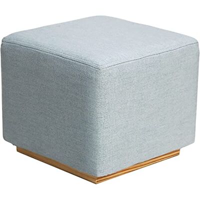 GHFXSCV Tabouret carré moderne ottoman – Siège rembourré en mousse pour coiffeuse, salon, chambre à coucher, repose-pieds élégant, confortable et polyvalent, décoration d'intérieur GHFXSCV Tabouret carré moderne ottoman – Siège rembourré en mousse pour coiffeuse, salon, chambre à coucher, repose-pieds élégant, confortable et polyvalent, décoration d'intérieur