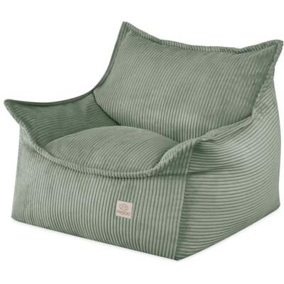 MISIOO Roya Cord Fauteuil pour chambre d'enfant Pouf doux pour enfants Fauteuil de sol en velours côtelé de haute qualité Oeko-Tex 80 x 73 x 58 cm MISIOO Roya Cord Fauteuil pour chambre d'enfant Pouf doux pour enfants Fauteuil de sol en velours côtelé de haute qualité Oeko-Tex 80 x 73 x 58 cm