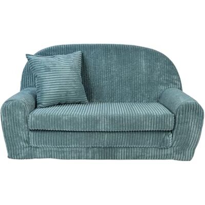 FORTISLINE Canapé pour enfant, dépliable, 78 x 45 x 40 cm, en velours, avec surface de couchage de 104 cm, mini canapé pour chambre d'enfant, housse amovible et lavable, certifié Oeko-TEX Standard 100 FORTISLINE Canapé pour enfant, dépliable, 78 x 45 x 40 cm, en velours, avec surface de couchage de 104 cm, mini canapé pour chambre d'enfant, housse amovible et lavable, certifié Oeko-TEX Standard 100