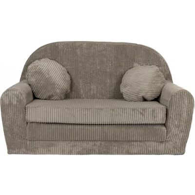 FORTISLINE Canapé enfant Rosalia Canapé pliant avec rallonge en velours côtelé Canapé-lit 100 x 60 x 50 cm Canapé convertible avec 2 coussins Certifié Oeko-Tex Disponible en 7 couleurs FORTISLINE Canapé enfant Rosalia Canapé pliant avec rallonge en velours côtelé Canapé-lit 100 x 60 x 50 cm Canapé convertible avec 2 coussins Certifié Oeko-Tex Disponible en 7 couleurs