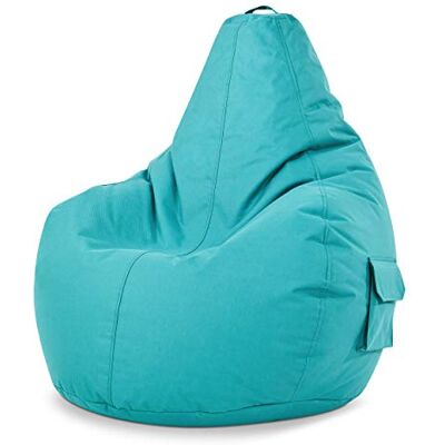Green Bean © Pouf avec Dossier 80x70x90cm Gaming Chair avec Remplissage 230L Doux Moelleux Lavable Bean Bag Coussin de Sol Lounge Chair TABOURETS Fauteuil Relax Gamer Siège de Gaming Aigue-Marine Green Bean © Pouf avec Dossier 80x70x90cm Gaming Chair avec Remplissage 230L Doux Moelleux Lavable Bean Bag Coussin de Sol Lounge Chair TABOURETS Fauteuil Relax Gamer Siège de Gaming Aigue-Marine