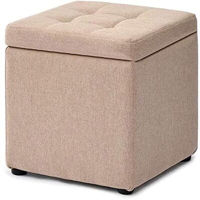 KHLMSRXJ Tabouret de coiffeuse Tabouret de rangement en tissu tendance Banc à chaussures Pour la maison, le salon, le petit appartement Tabouret ottoman 30 × 30 x 35 cm KHLMSRXJ Tabouret de coiffeuse Tabouret de rangement en tissu tendance Banc à chaussures Pour la maison, le salon, le petit appartement Tabouret ottoman 30 × 30 x 35 cm