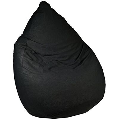 Heunec Sac à sac microfibre noir - Mobilier rembourré Heunec Sac à sac microfibre noir - Mobilier rembourré