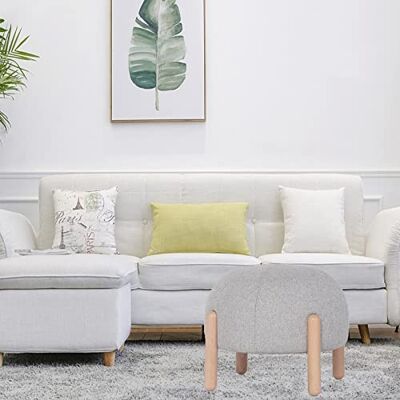 KHLMSRXJ Tabourets ottomans ronds en forme de coccinelle pour salon, joli petit repose-pieds en tissu rembourré pour chambre à coucher, décoration d'intérieur, repose-pieds à chaussures à langer bas, KHLMSRXJ Tabourets ottomans ronds en forme de coccinelle pour salon, joli petit repose-pieds en tissu rembourré pour chambre à coucher, décoration d'intérieur, repose-pieds à chaussures à langer bas,