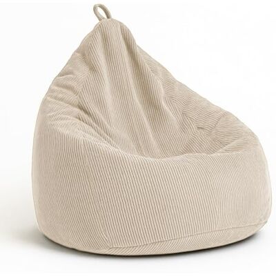 chilly pilley ® pouf en velours côtelé avec remplissage EPS coussin d'assise, coussin de jeu, plusieurs couleurs, 85x125 couleur crème chilly pilley ® pouf en velours côtelé avec remplissage EPS coussin d'assise, coussin de jeu, plusieurs couleurs, 85x125 couleur crème