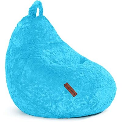 Green Bean © Pouf en Peluche 60x45x45cm Pouf intérieur avec Remplissage 120L EPS Perles Doux et Lavable Bean Bag Coussin de Sol Lounge Chair Pouf Bleu Clair Green Bean © Pouf en Peluche 60x45x45cm Pouf intérieur avec Remplissage 120L EPS Perles Doux et Lavable Bean Bag Coussin de Sol Lounge Chair Pouf Bleu Clair