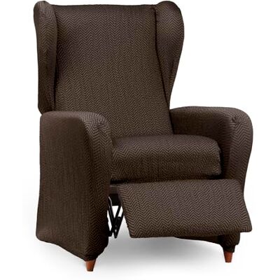 Eysa Luz Housse de canapé élastique pour fauteuil relax Marron Eysa Luz Housse de canapé élastique pour fauteuil relax Marron