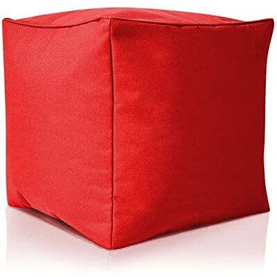 Green Bean © Pouf-Tabouret 40x40x40cm avec Remplissage de Perles EPS Coussin pour Pieds Pouf Chaise Coussin Sol pour Enfants & Adultes Repose-Pieds Coussin Siège Tabouret Rouge Green Bean © Pouf-Tabouret 40x40x40cm avec Remplissage de Perles EPS Coussin pour Pieds Pouf Chaise Coussin Sol pour Enfants & Adultes Repose-Pieds Coussin Siège Tabouret Rouge