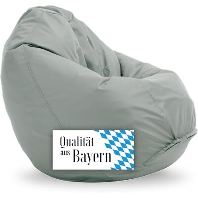 Bruni Pouf Classico L gris rocher Sac intérieur, housse amovible, perles EPS de qualité alimentaire, rembourrage fabriqué en Allemagne Bruni Pouf Classico L gris rocher Sac intérieur, housse amovible, perles EPS de qualité alimentaire, rembourrage fabriqué en Allemagne