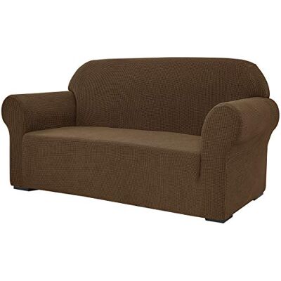 subrtex SU 1 housse de canapé extensible épaisse et épaisse pour salon, protection de meubles douce et lavable pour enfants/chiens (canapé, café) subrtex SU 1 housse de canapé extensible épaisse et épaisse pour salon, protection de meubles douce et lavable pour enfants/chiens (canapé, café)