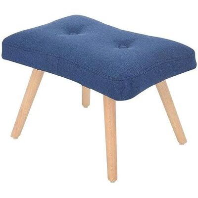 BEQLXTA Repose-pieds ottoman Forme carrée En coton et lin Peut être assemblé Banc à chaussures Tabouret de canapé Tabouret en bois 55 x 36 x 37 cm (couleur : bleu) (bleu nul) BEQLXTA Repose-pieds ottoman Forme carrée En coton et lin Peut être assemblé Banc à chaussures Tabouret de canapé Tabouret en bois 55 x 36 x 37 cm (couleur : bleu) (bleu nul)