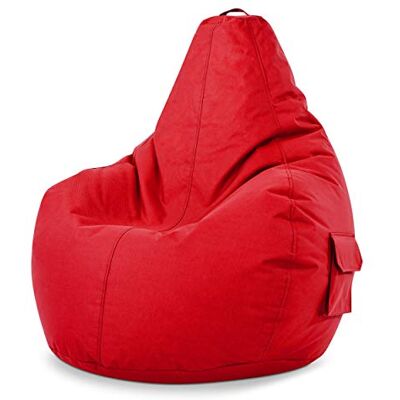 Green Bean © Pouf avec Dossier 80x70x90cm Gaming Chair avec Remplissage 230L Doux Moelleux Lavable Bean Bag Coussin de Sol Lounge Chair TABOURETS Fauteuil Relax Gamer Siège de Gaming Rouge Green Bean © Pouf avec Dossier 80x70x90cm Gaming Chair avec Remplissage 230L Doux Moelleux Lavable Bean Bag Coussin de Sol Lounge Chair TABOURETS Fauteuil Relax Gamer Siège de Gaming Rouge