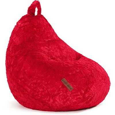 Green Bean © Pouf en Peluche 60x45x45cm Pouf intérieur avec Remplissage 120L EPS Perles Doux et Lavable Bean Bag Coussin de Sol Lounge Chair Pouf Rouge Green Bean © Pouf en Peluche 60x45x45cm Pouf intérieur avec Remplissage 120L EPS Perles Doux et Lavable Bean Bag Coussin de Sol Lounge Chair Pouf Rouge
