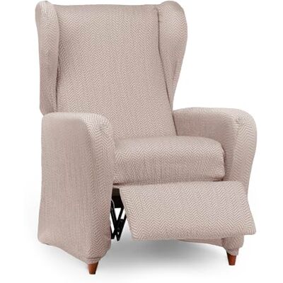 Eysa Luz Housse de canapé élastique pour fauteuil relax couleur lin Eysa Luz Housse de canapé élastique pour fauteuil relax couleur lin