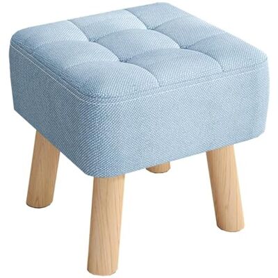ZJYIGOWL Petit Repose-pieds Ottoman Pour Salon Pouf Ottoman En Lin Pour Canapé Banc À Chaussures Empilable Tabouret À Pieds En Bois Repose-pieds Avec Assise Rembourrée Pour Entrée(Blue,12inch) ZJYIGOWL Petit Repose-pieds Ottoman Pour Salon Pouf Ottoman En Lin Pour Canapé Banc À Chaussures Empilable Tabouret À Pieds En Bois Repose-pieds Avec Assise Rembourrée Pour Entrée(Blue,12inch)