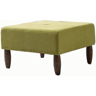 KHLMSRXJ Repose-pieds ottoman nordique moderne en tissu de lin, tabouret carré, banc à chaussures, table basse, tabouret de canapé KHLMSRXJ Repose-pieds ottoman nordique moderne en tissu de lin, tabouret carré, banc à chaussures, table basse, tabouret de canapé