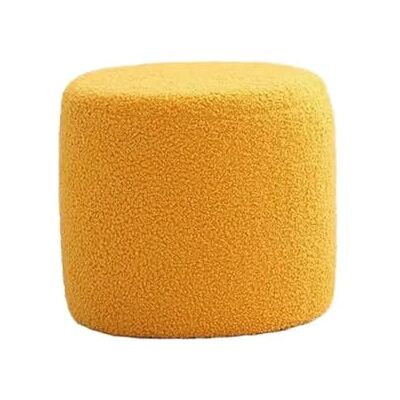 CYMMIYT Petit tabouret ottoman ottoman, tabouret cylindrique, tabouret à chaussures à changer, banc décoratif pour canapé, entrée, chevet pour salon, chambre à coucher (jaune) CYMMIYT Petit tabouret ottoman ottoman, tabouret cylindrique, tabouret à chaussures à changer, banc décoratif pour canapé, entrée, chevet pour salon, chambre à coucher (jaune)