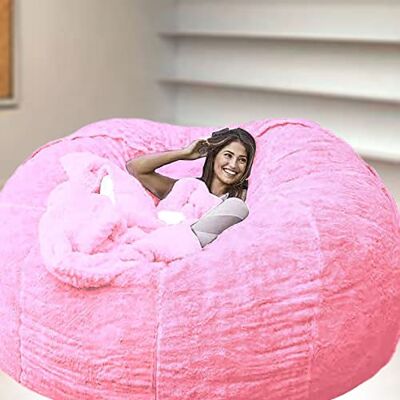 WTUYJN Housse de pouf de jeu (sans rembourrage) Dossier haut sans rembourrage Extra large et super douce Canapé lit paresseux WTUYJN Housse de pouf de jeu (sans rembourrage) Dossier haut sans rembourrage Extra large et super douce Canapé lit paresseux