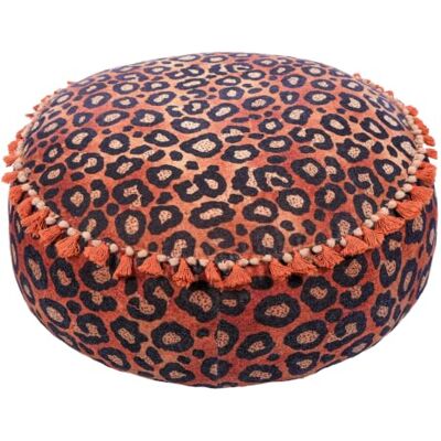ART Housse de coussin de sol ronde bohème 60 cm 100 % coton Housse de pouf pour salon, chambre à coucher, terrasse et plus encore ART Housse de coussin de sol ronde bohème 60 cm 100 % coton Housse de pouf pour salon, chambre à coucher, terrasse et plus encore
