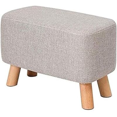 SNLKCLRA Banc de rangement ottoman, repose-pieds en bois massif, tabouret de canapé, tabouret en tissu, table basse, tabouret pour salon, couloir SNLKCLRA Banc de rangement ottoman, repose-pieds en bois massif, tabouret de canapé, tabouret en tissu, table basse, tabouret pour salon, couloir