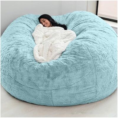 DGDHHSFJDJ Grand pouf géant (sans rembourrage), housse lavable en machine, coutures doubles, plusieurs tailles, pour chambre familiale. DGDHHSFJDJ Grand pouf géant (sans rembourrage), housse lavable en machine, coutures doubles, plusieurs tailles, pour chambre familiale.