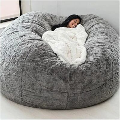 DGDHHSFJDJ Housse de pouf de 1,8 m, housse de pouf pour adultes et enfants sans rembourrage, lavable en machine, coutures doubles, convient pour chambre et dortoir DGDHHSFJDJ Housse de pouf de 1,8 m, housse de pouf pour adultes et enfants sans rembourrage, lavable en machine, coutures doubles, convient pour chambre et dortoir