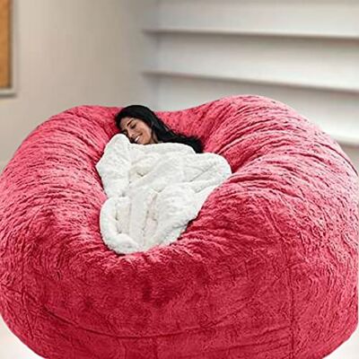 WTUYJN Housse de pouf de jeu (sans rembourrage) Dossier haut sans rembourrage Extra large et super douce Canapé lit paresseux WTUYJN Housse de pouf de jeu (sans rembourrage) Dossier haut sans rembourrage Extra large et super douce Canapé lit paresseux