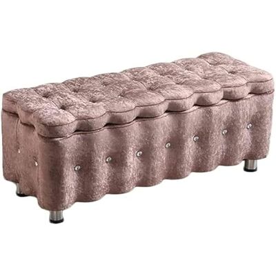 RFSHAOP Banc de rangement ottoman, repose-pieds pour vêtements, canapé, tabouret d'extrémité de lit, tabouret rectangulaire pour changement de porte de maison, tabouret de rangement multifonctionnel RFSHAOP Banc de rangement ottoman, repose-pieds pour vêtements, canapé, tabouret d'extrémité de lit, tabouret rectangulaire pour changement de porte de maison, tabouret de rangement multifonctionnel