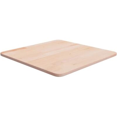 vidaXL Dessus de table carré 50x50x1,5 cm Bois chêne massif non traité vidaXL Dessus de table carré 50x50x1,5 cm Bois chêne massif non traité