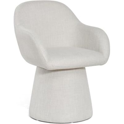 Duhome Chaise de Salle à Manger Pivotante à 360 Degrés Fauteuil Lounge en Lin Moderne Chaise Rembourrée pour Salon Chambre Cuisine Bureau Duhome Chaise de Salle à Manger Pivotante à 360 Degrés Fauteuil Lounge en Lin Moderne Chaise Rembourrée pour Salon Chambre Cuisine Bureau
