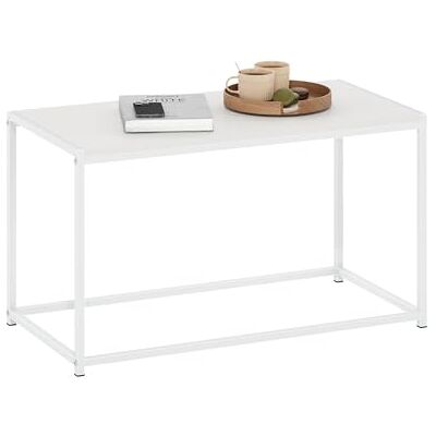 Table basse moderne Furinno Camnus - Blanc Table basse moderne Furinno Camnus - Blanc