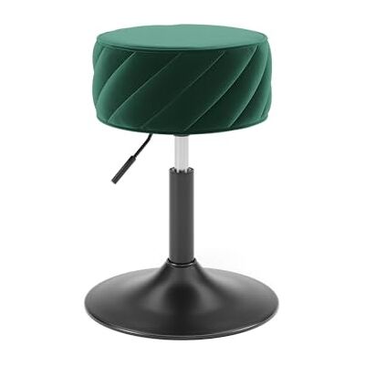 Vicco Tabouret "Cherio", Vert, 35x50.5cm, adapté comme siège pour coiffeuse ou table de maquillage Vicco Tabouret "Cherio", Vert, 35x50.5cm, adapté comme siège pour coiffeuse ou table de maquillage