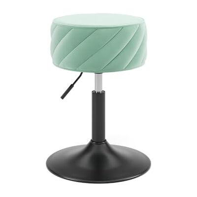 Vicco Tabouret "Cherio", Vert menthe, 35x50.5cm, adapté comme siège pour coiffeuse ou table de maquillage Vicco Tabouret "Cherio", Vert menthe, 35x50.5cm, adapté comme siège pour coiffeuse ou table de maquillage