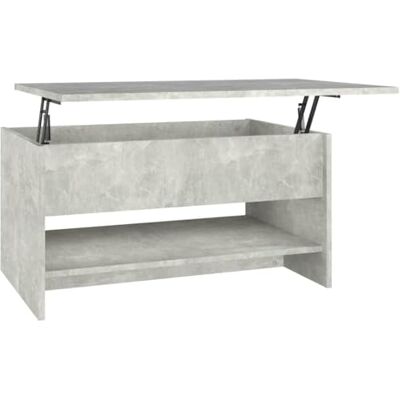 vidaXL Table Basse Table d'Appoint Table de Salon Bout de Canapé Meuble de Salon Salle de Séjour 80x50x40 cm Bois d'Ingénierie Gris Béton vidaXL Table Basse Table d'Appoint Table de Salon Bout de Canapé Meuble de Salon Salle de Séjour 80x50x40 cm Bois d'Ingénierie Gris Béton