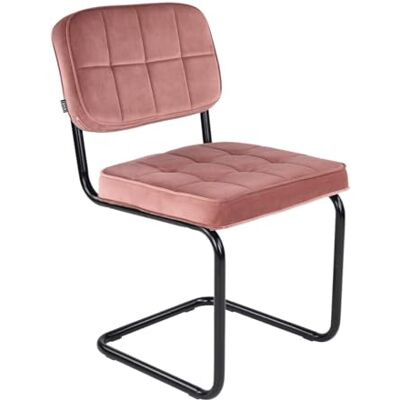 Kick Collection Chaise de salle à manger Ivy Rose Moderne et de haute qualité Tissu velours et métal Disponible dans de nombreuses couleurs Kick Collection Chaise de salle à manger Ivy Rose Moderne et de haute qualité Tissu velours et métal Disponible dans de nombreuses couleurs