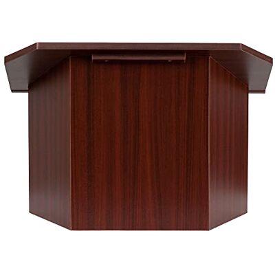 Flash Furniture Pliable en Acajou de Table Lutrin Flash Furniture Pliable en Acajou de Table Lutrin