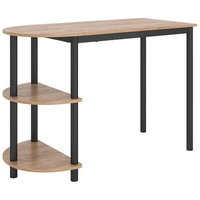 Vicco table de cuisine "Freetown", Chêne doré/noir, 110x50cm Vicco table de cuisine "Freetown", Chêne doré/noir, 110x50cm