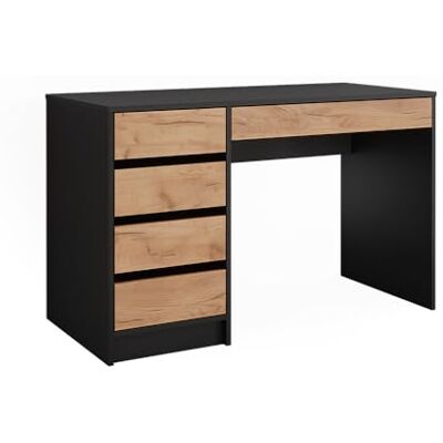 Vicco Bureau "Sherry", Anthracite/chêne doré, 55x120cm Vicco Bureau "Sherry", Anthracite/chêne doré, 55x120cm
