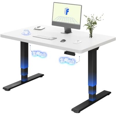 FLEXISPOT Bureau Assis Debout 120x80, Double Moteur, Plateau Monobloc FLEXISPOT Bureau Assis Debout 120x80, Double Moteur, Plateau Monobloc