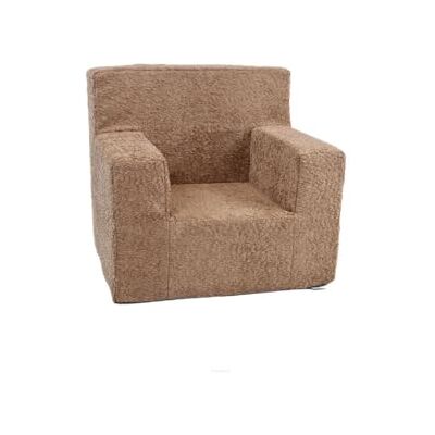 FORTISLINE Fauteuil pour enfant 51 x 47 x 34 cm Oeko-TEX Fauteuil de jeu pour enfant Chambre d'enfant Fauteuil en mousse Tissu peluche Plusieurs motifs (marron poudré) FORTISLINE Fauteuil pour enfant 51 x 47 x 34 cm Oeko-TEX Fauteuil de jeu pour enfant Chambre d'enfant Fauteuil en mousse Tissu peluche Plusieurs motifs (marron poudré)