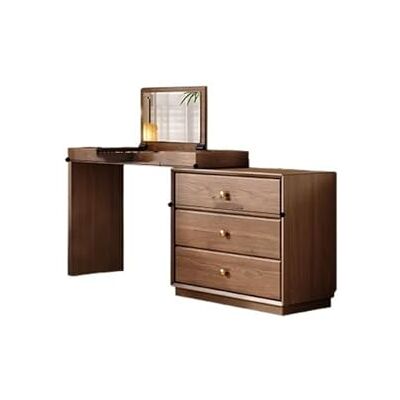Kx9Lb8d Table de maquillage Table de coiffeuse minimaliste moderne en bois massif – Commode chambre élégante et bureau maquillage Coiffeuse Kx9Lb8d Table de maquillage Table de coiffeuse minimaliste moderne en bois massif – Commode chambre élégante et bureau maquillage Coiffeuse