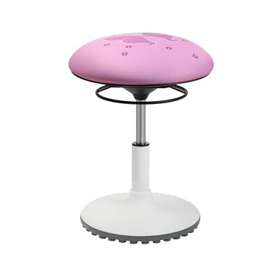Topstar Living Chair Move Kids Tabouret réglable en hauteur avec siège pivotant Hauteur d'assise de 39 à 47 cm Motif papillon Topstar Living Chair Move Kids Tabouret réglable en hauteur avec siège pivotant Hauteur d'assise de 39 à 47 cm Motif papillon