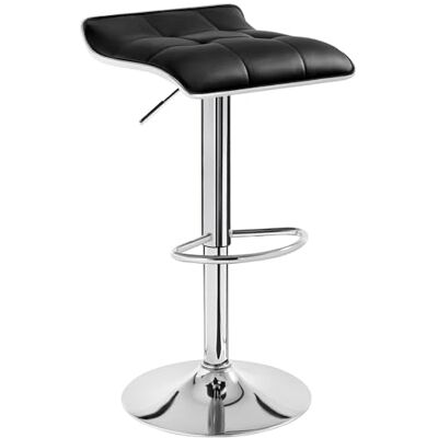 WOLTU Tabouret de Bar, Chaise de Bar, Tabouret de Comptoir avec Repose-pieds, Réglable en Hauteur, Pivotant à 360°, en Similicuir PU et Métal, pour Bar Cuisine Salon Cafétéria, Noir WOLTU Tabouret de Bar, Chaise de Bar, Tabouret de Comptoir avec Repose-pieds, Réglable en Hauteur, Pivotant à 360°, en Similicuir PU et Métal, pour Bar Cuisine Salon Cafétéria, Noir