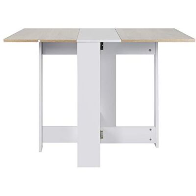 homewell Table à Manger Pliable, Table de Cuisine pour Petits Espaces pour Salle à Manger Cuisine, pour Salle à Manger, 2-6 Personnes,103 * 76 * 73.4cm homewell Table à Manger Pliable, Table de Cuisine pour Petits Espaces pour Salle à Manger Cuisine, pour Salle à Manger, 2-6 Personnes,103 * 76 * 73.4cm