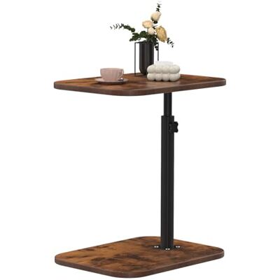 LANTUS Bureau Gamer,Support Ordinateur Portable, Large Roulante Réglable Table pour Lit Médicalisé,Table d'Ordinateur,40 x 30 x 80 cm Forme en C Bois flammé LANTUS Bureau Gamer,Support Ordinateur Portable, Large Roulante Réglable Table pour Lit Médicalisé,Table d'Ordinateur,40 x 30 x 80 cm Forme en C Bois flammé