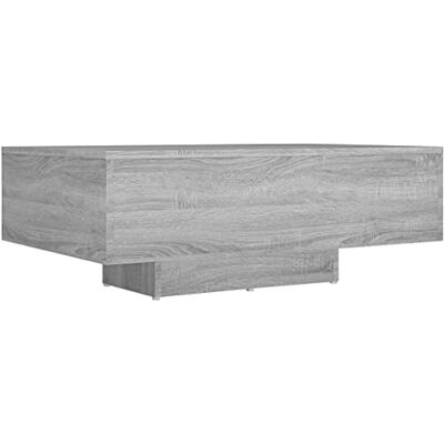 vidaXL Table Basse Table d'Appoint Meuble de Salon Bout de Canapé Salle de Séjour Intérieur Sonoma Gris 85x55x31 cm Bois d'Ingénierie vidaXL Table Basse Table d'Appoint Meuble de Salon Bout de Canapé Salle de Séjour Intérieur Sonoma Gris 85x55x31 cm Bois d'Ingénierie